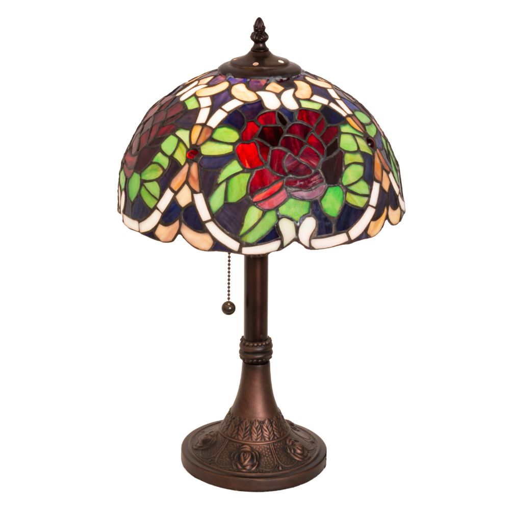 Meyda Lighting 251062 17" High Renaissance Rose Accent Lamp