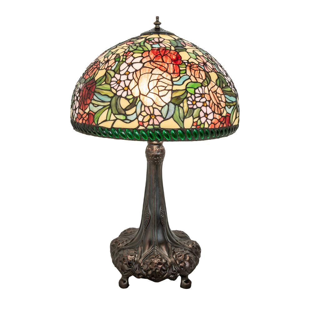 Meyda Lighting 252829 31" High Romance Rose Table Lamp