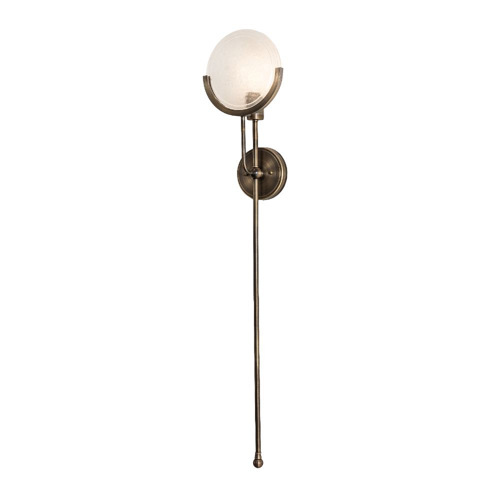 Meyda Lighting 253080 8" Wide Wall Sconce in Craftsman Brown Finish