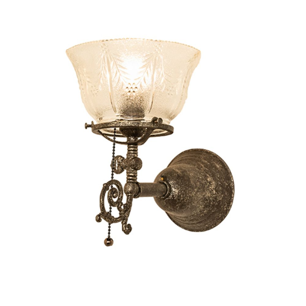 Meyda Lighting 253409 7" Wide Revival Gas & Electric Wall Sconce