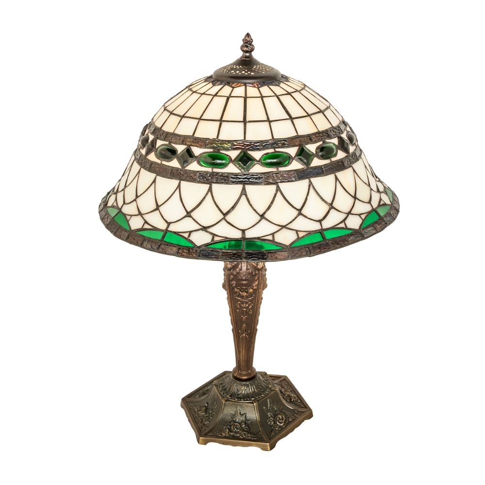Meyda Lighting 253629 23" High Tiffany Roman Table Lamp