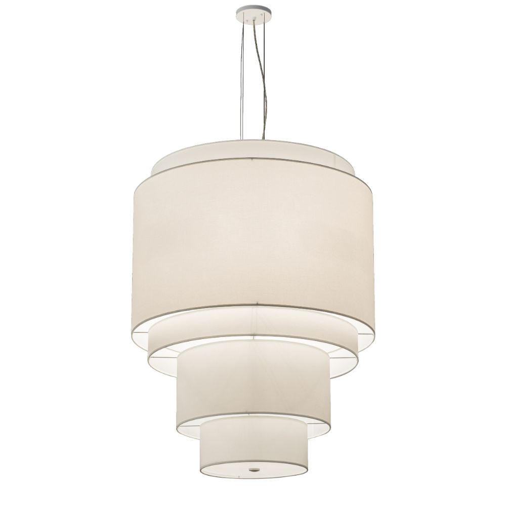 Meyda Lighting 254477 31" Wide Cilindro 5 Tier Pendant in Burnished