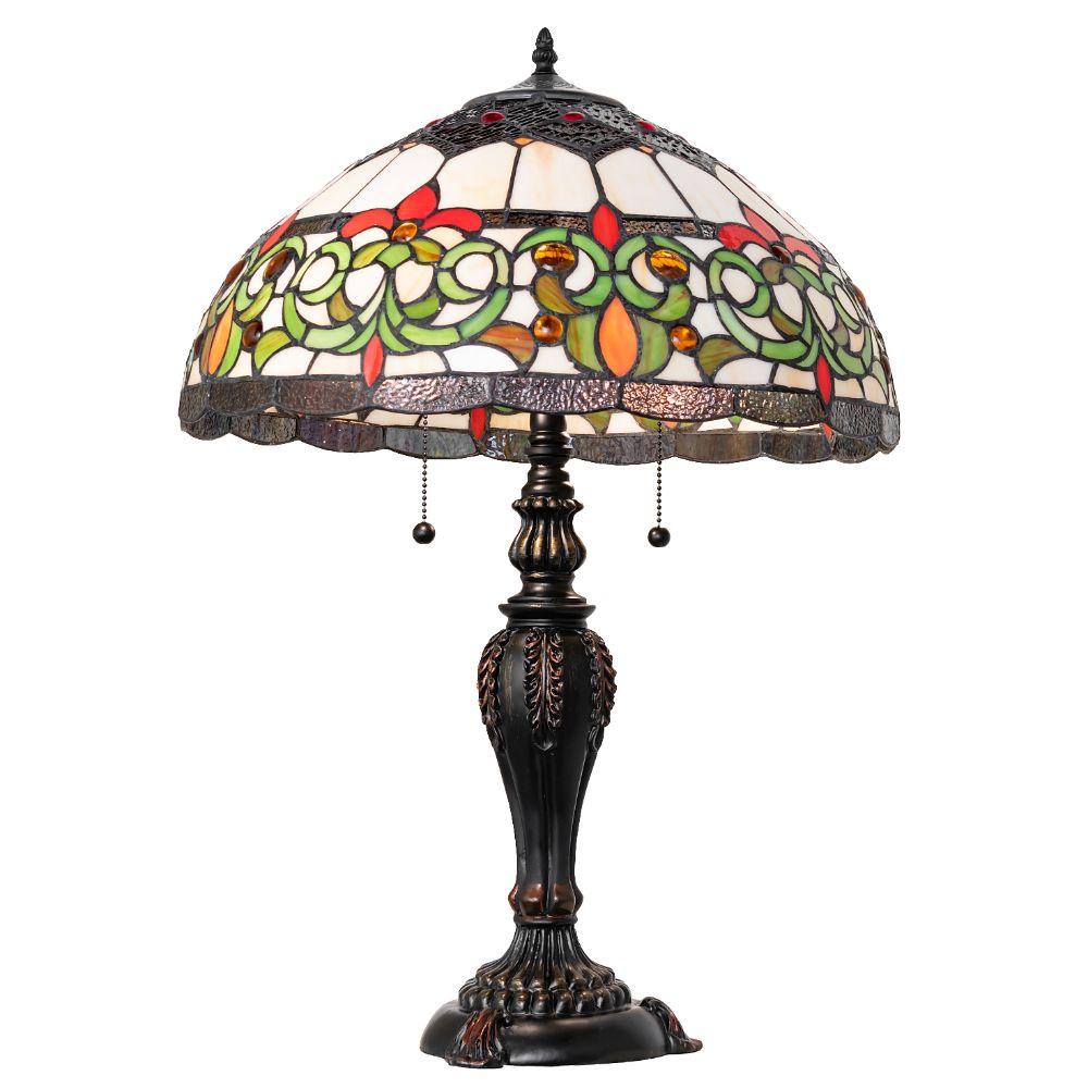Meyda Lighting 256646 26" High Creole Table Lamp 