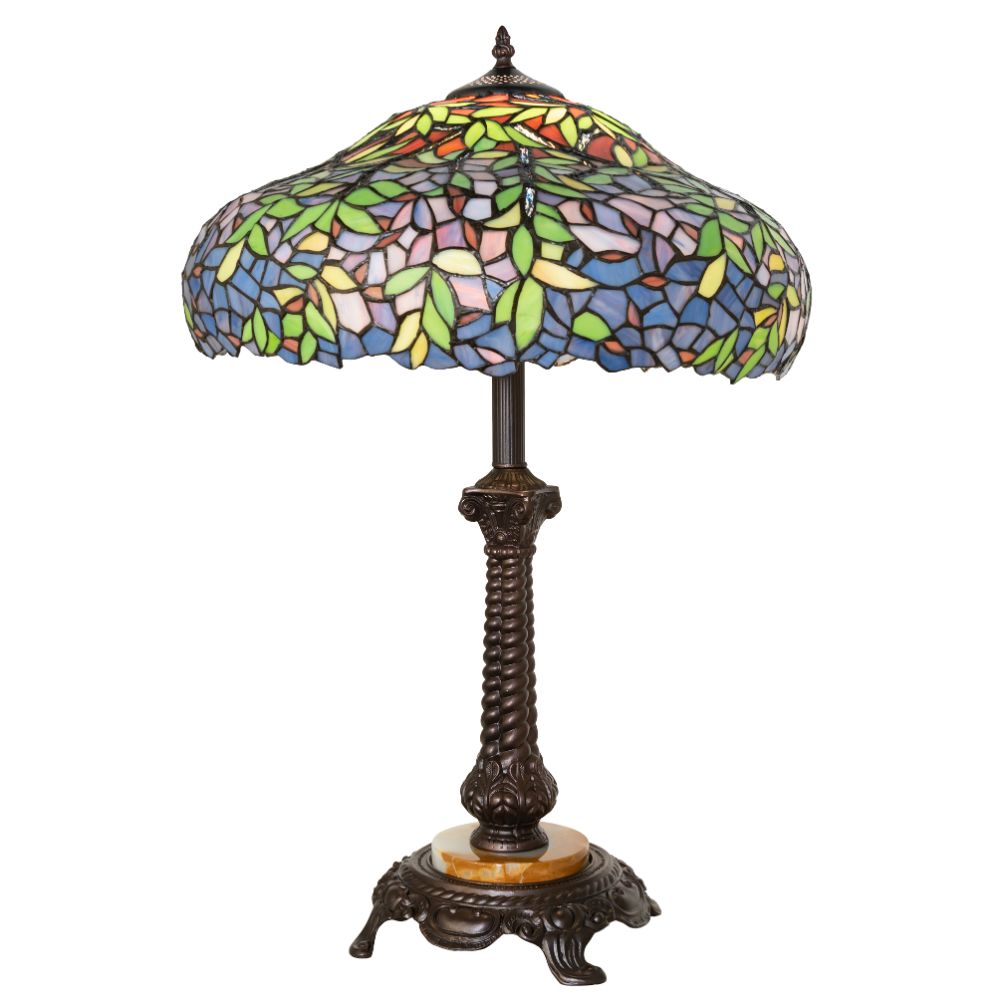 Meyda Lighting 264869 28" High Duffner & Kimberly Laburnum Table Lamp 