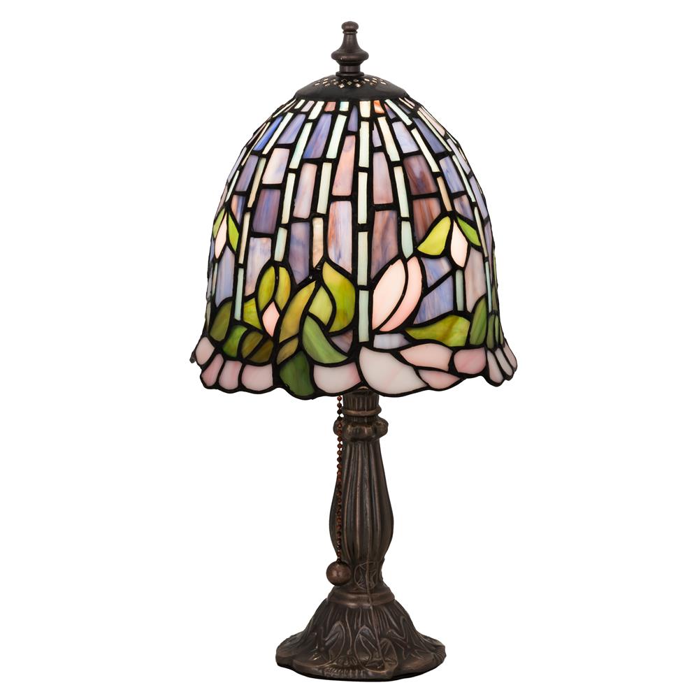 Meyda Tiffany Lighting 26647 16"H Flowering Lotus Accent Lamp