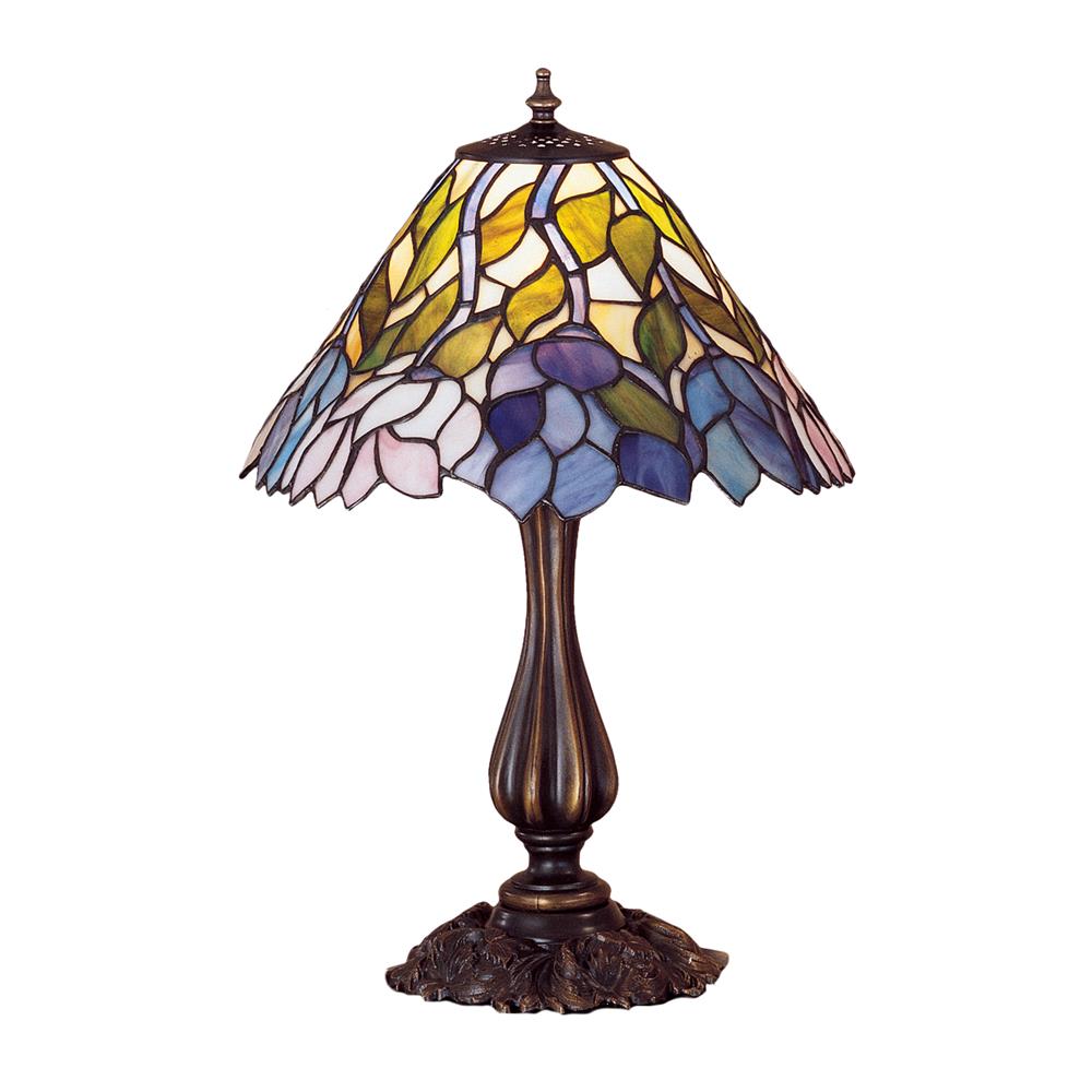 Meyda Tiffany Lighting 26908 21"H Wisteria Accent Lamp
