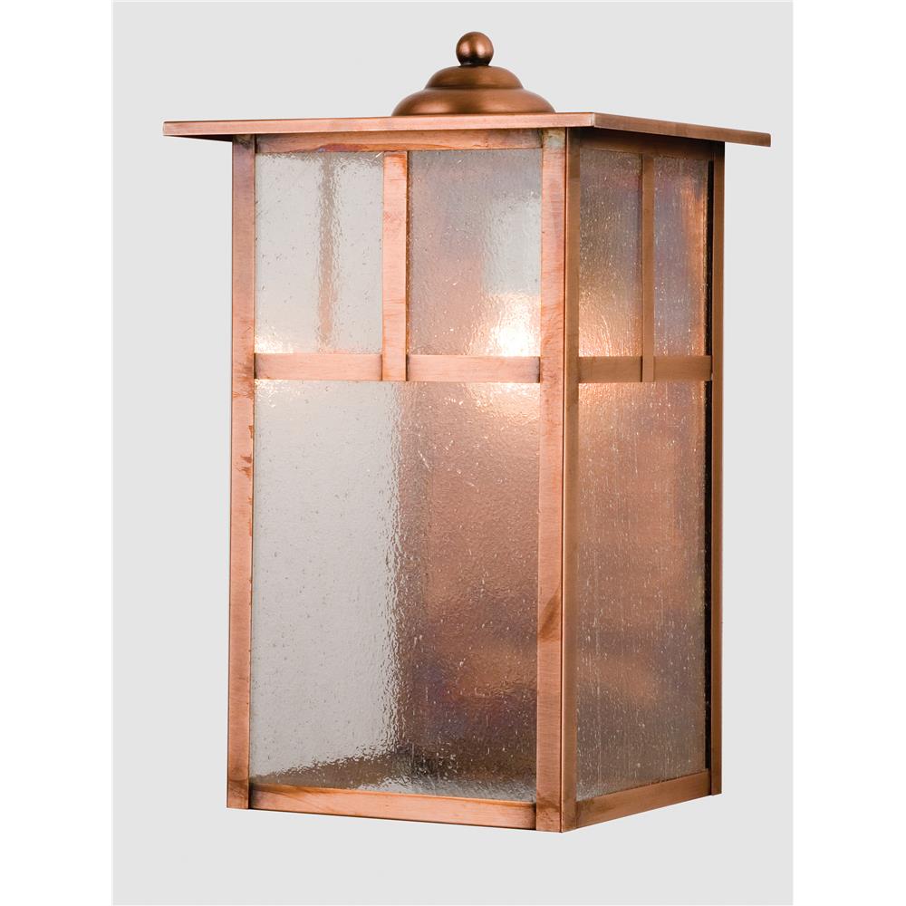 Meyda Tiffany Lighting 26934 Donnybrook Mission Outdoor Sconce, Antique Copper