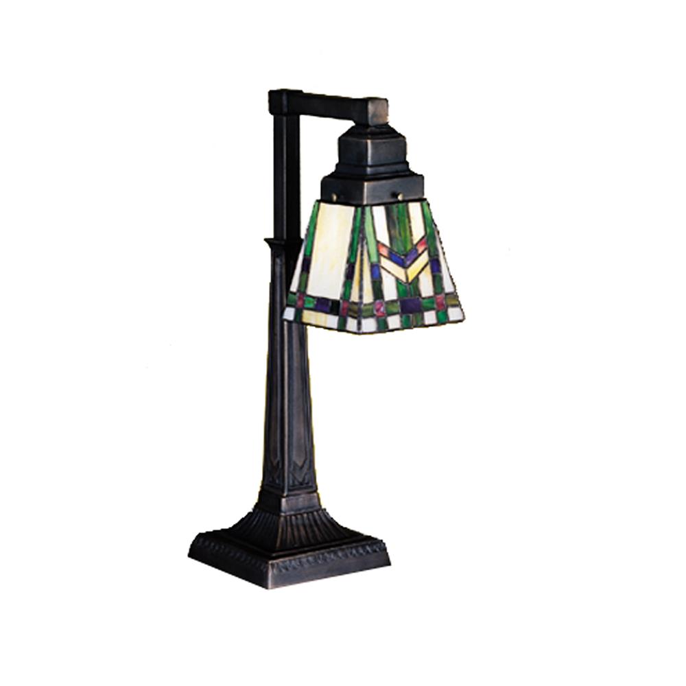 Meyda Tiffany Lighting 27656 19.5"H Prairie Wheat Desk Lamp