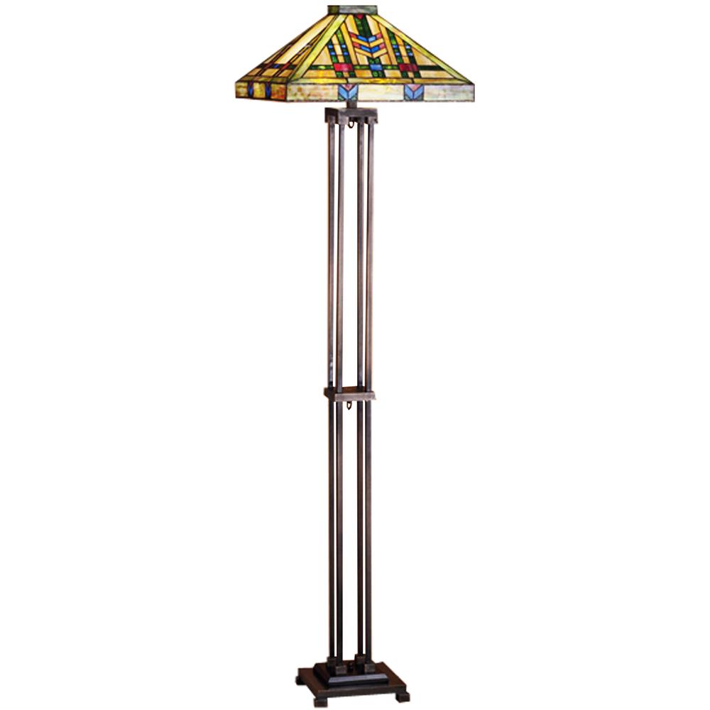 Meyda Tiffany Lighting 28326 63"H Prairie Wheat Floor Lamp