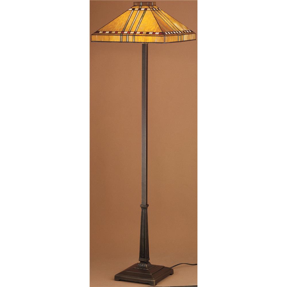 Meyda Tiffany Lighting 28397 62"H Prairie Corn Floor Lamp
