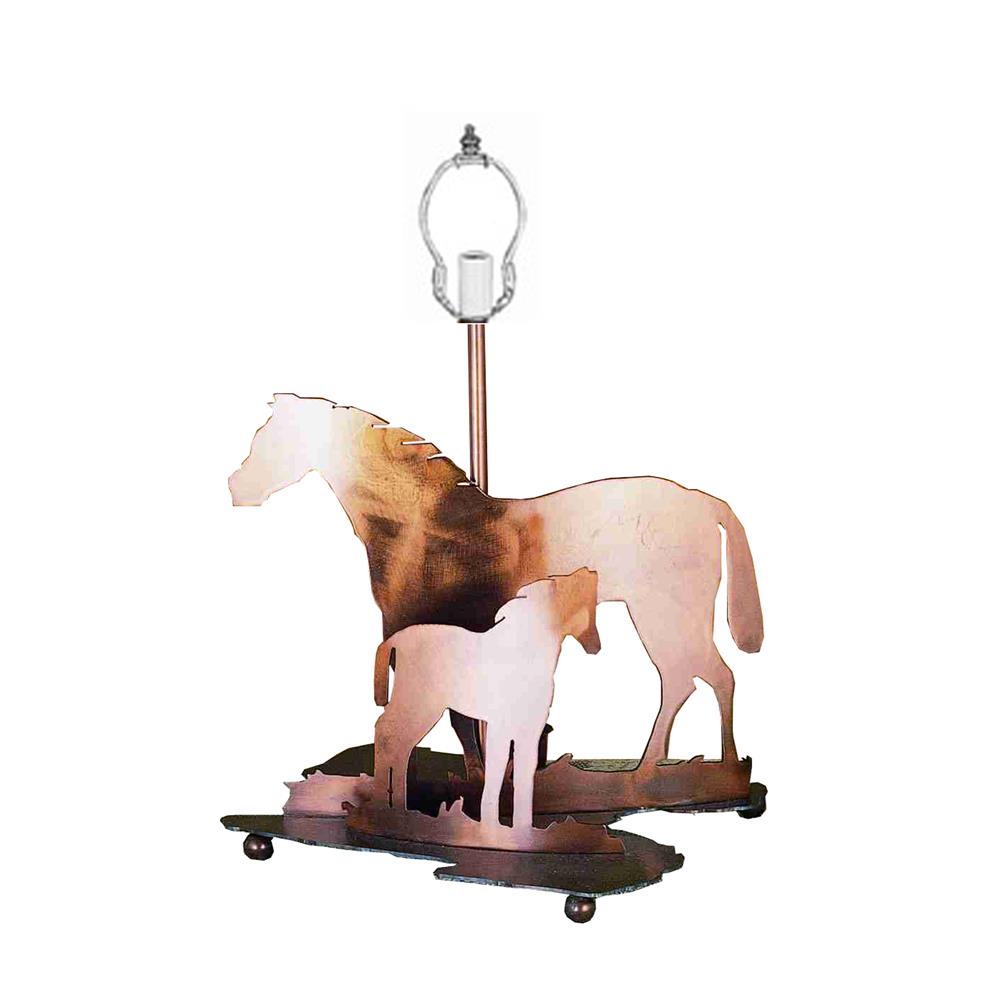 Meyda Tiffany Lighting 29711 13.5" Mare & Foal Base A/C