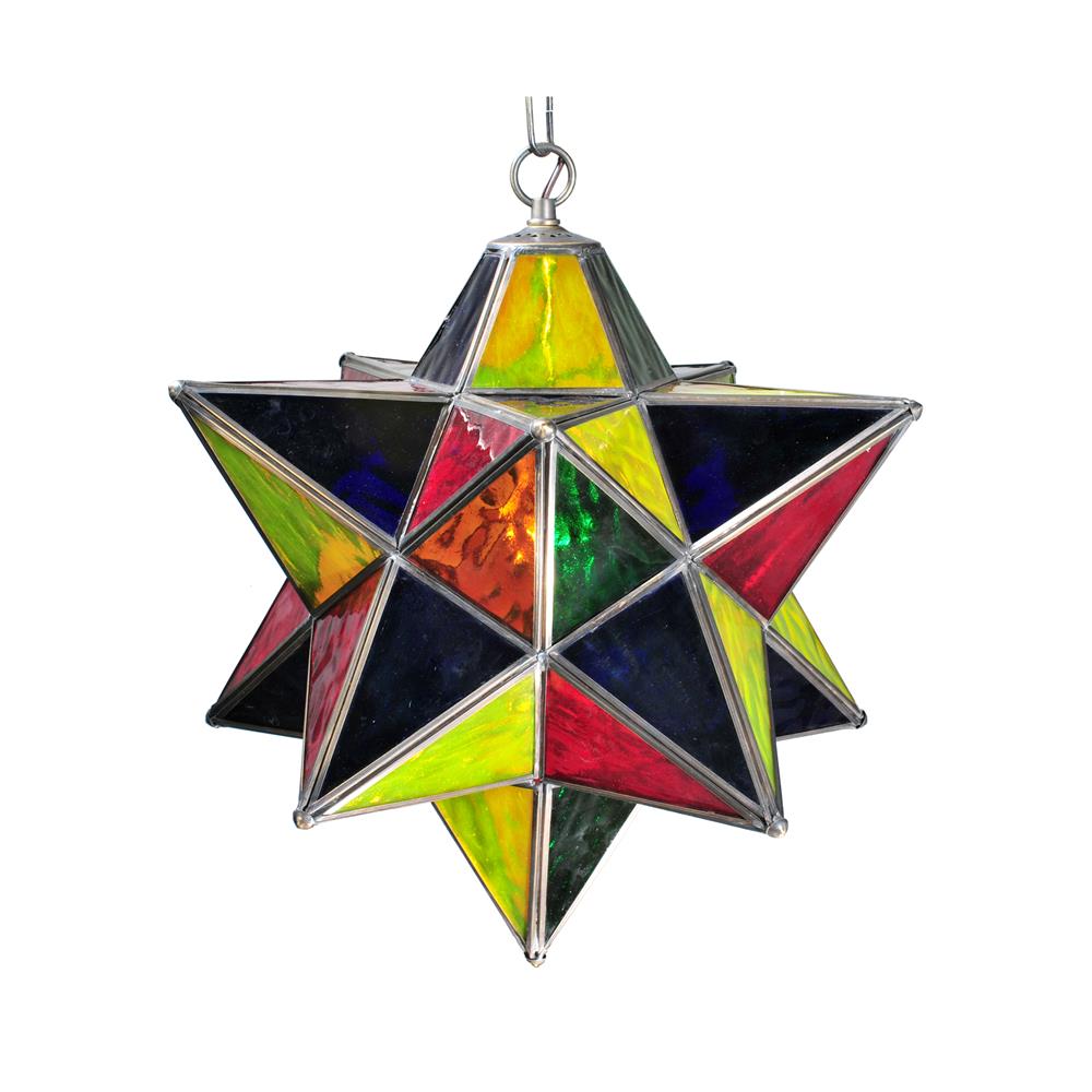 Meyda Tiffany Lighting 30059 18"W Moravian Star Pendant