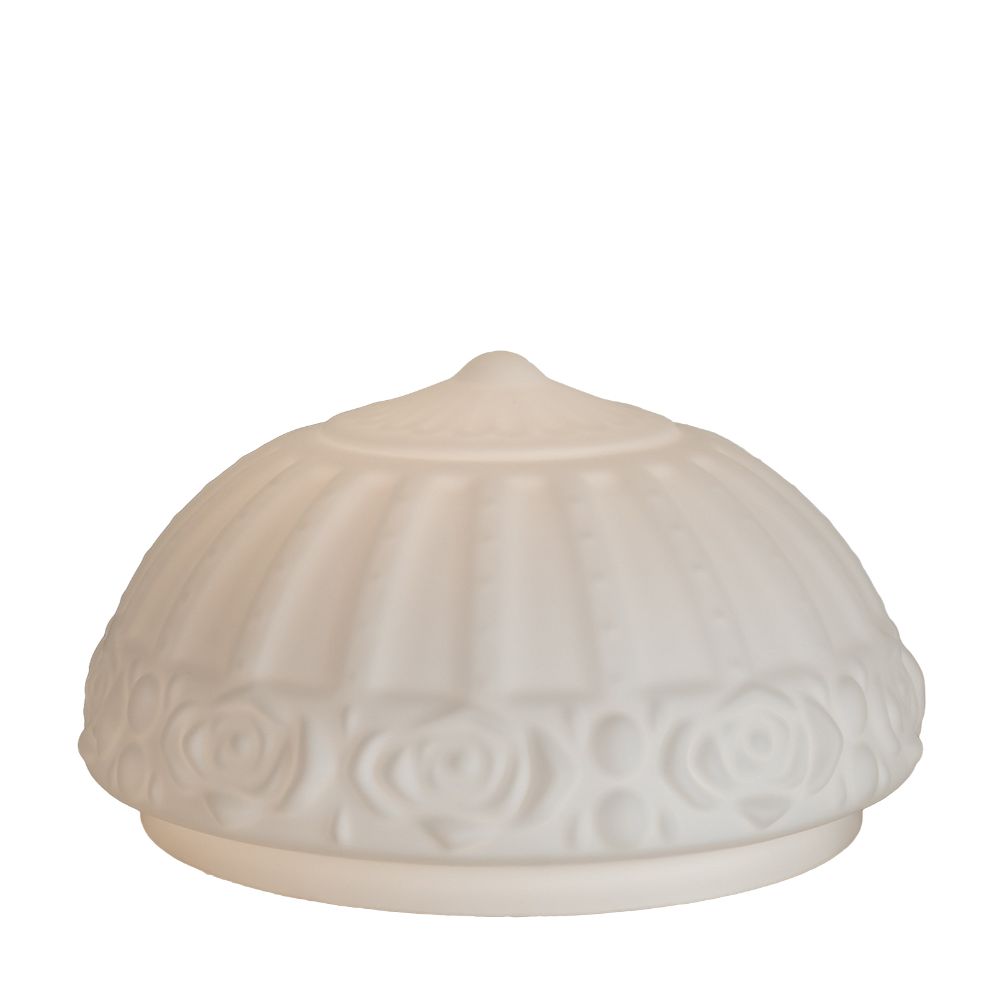 Meyda Lighting 30524 14" Wide White Puffy Rose Shade 