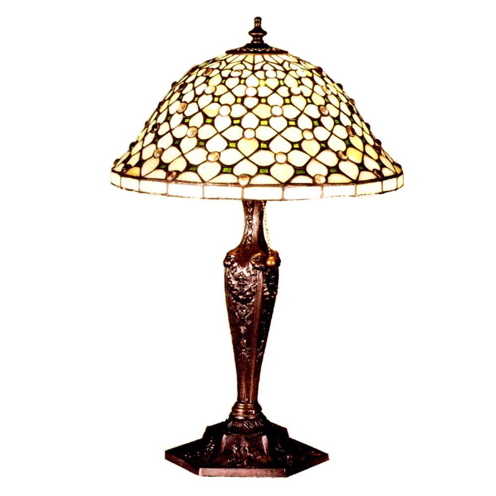 Meyda Tiffany Lighting 37782 22"H Diamond & Jewel Table Lamp