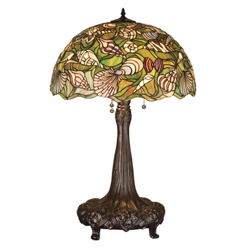 Meyda Tiffany Lighting 44891 31"H Seashell Table Lamp