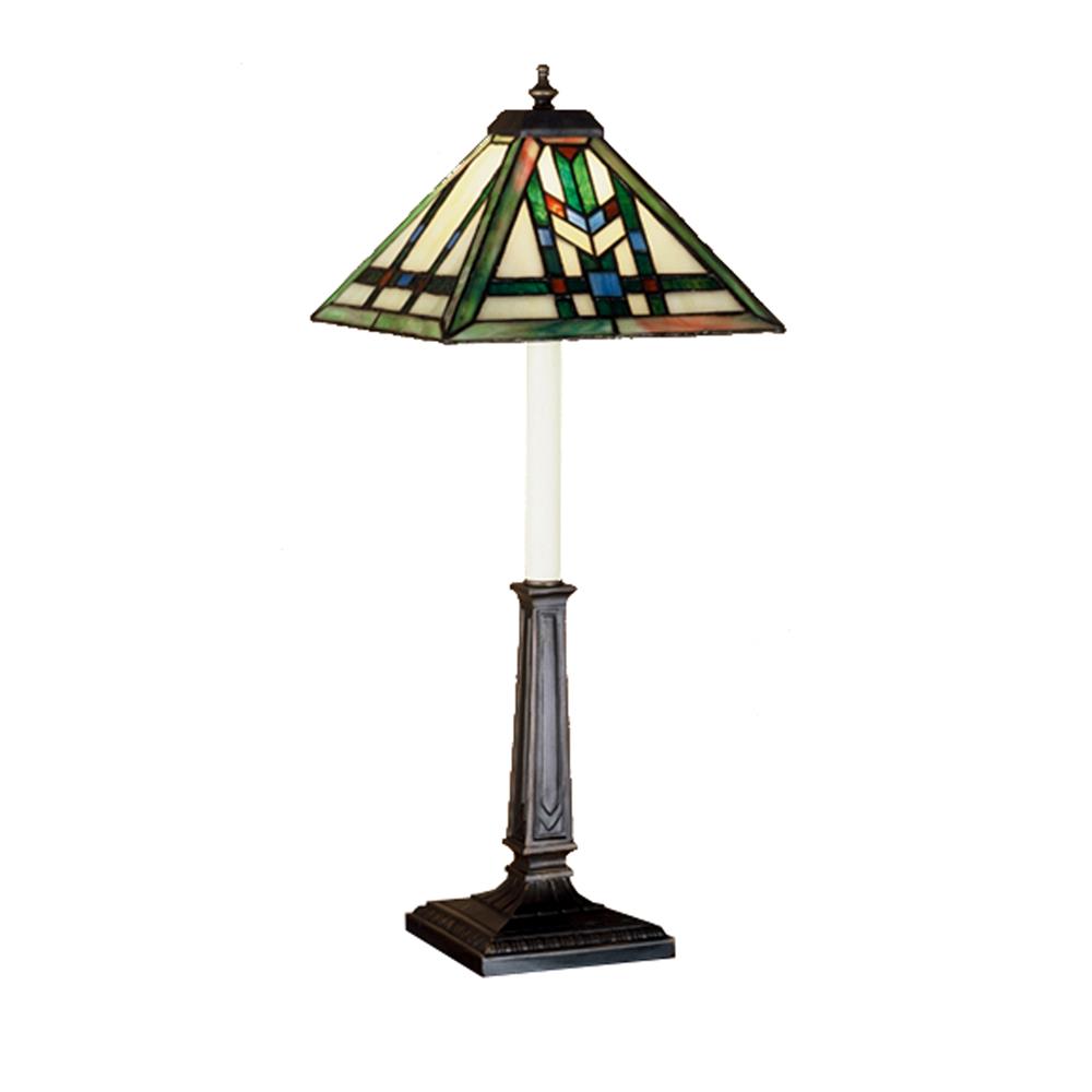 Meyda Tiffany Lighting 47836 24.5"H Prairie Wheat Buffet Lamp