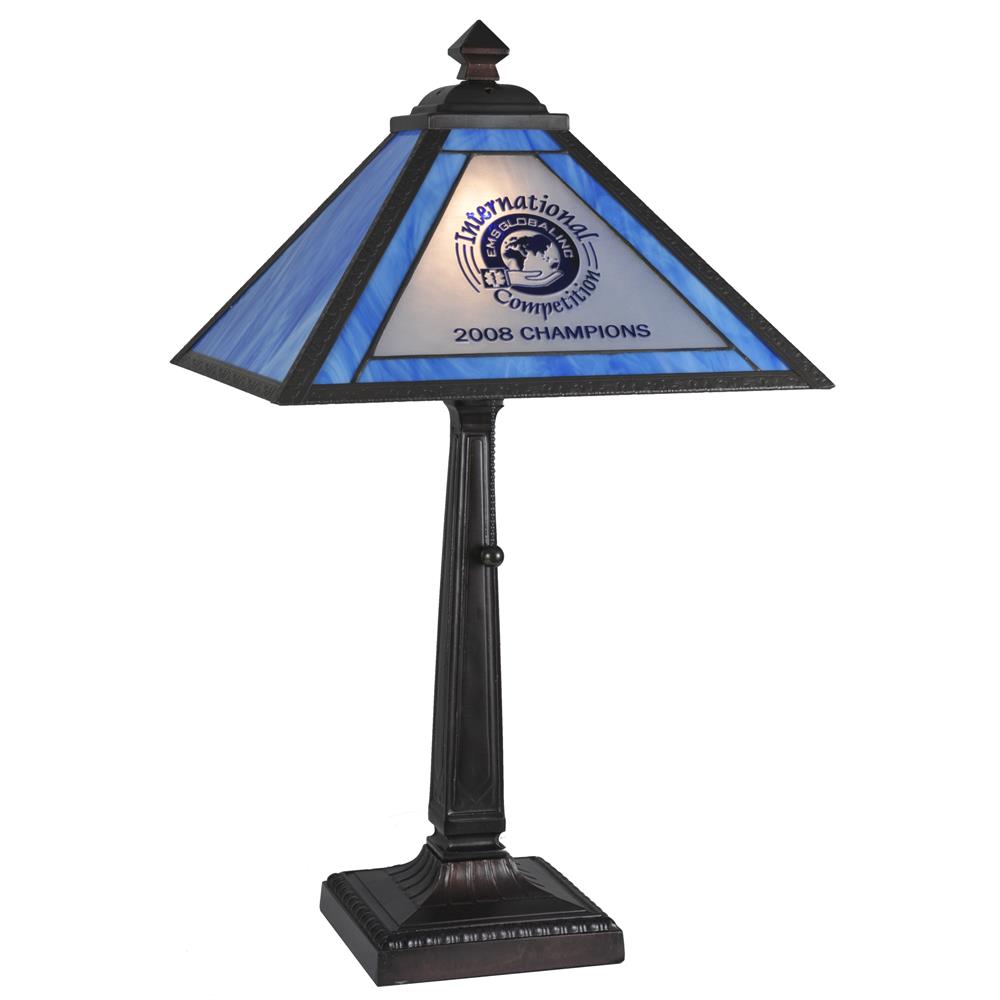 Meyda Tiffany Lighting 52222 23"H Personalized Ems Global Inc Table Lamp