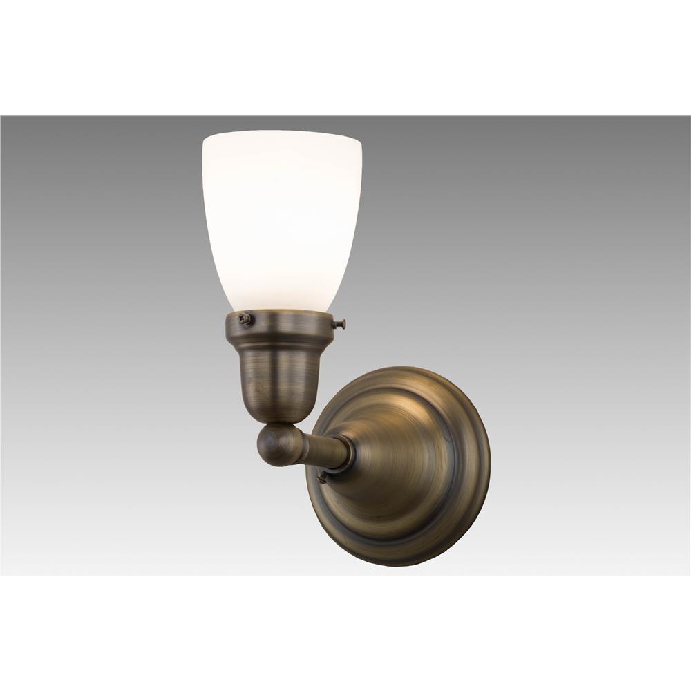 Meyda Lighting 56449 5.5"W Revival Oyster Bay Goblet Wall Sconce
