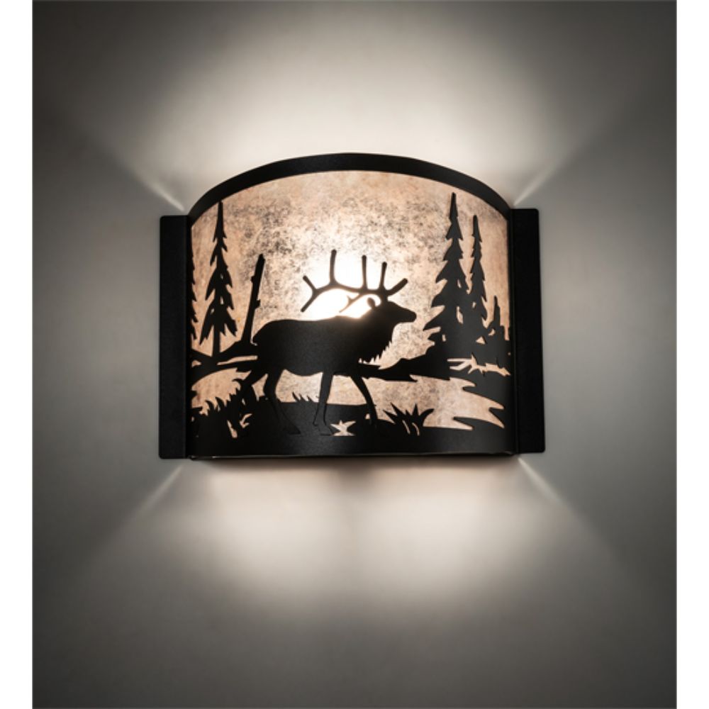 Meyda Lighting 66271 12" Wide Elk Wall Sconce