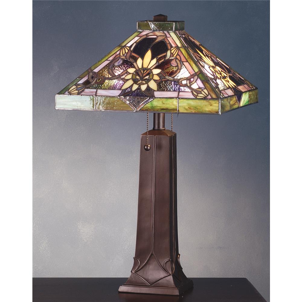 Meyda Tiffany Lighting 70969 22"H Solstice Table Lamp