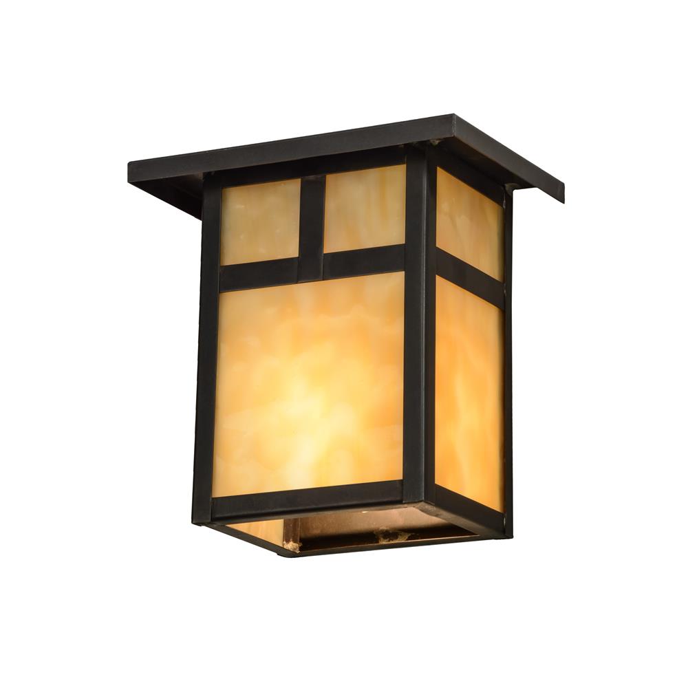 Meyda Lighting 73420 6.5"W Hyde Park T Mission Wall Sconce