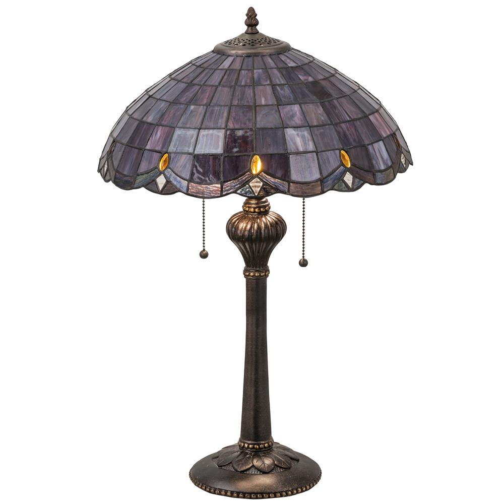 Meyda Tiffany Lighting 78123 24"H Elan Table Lamp