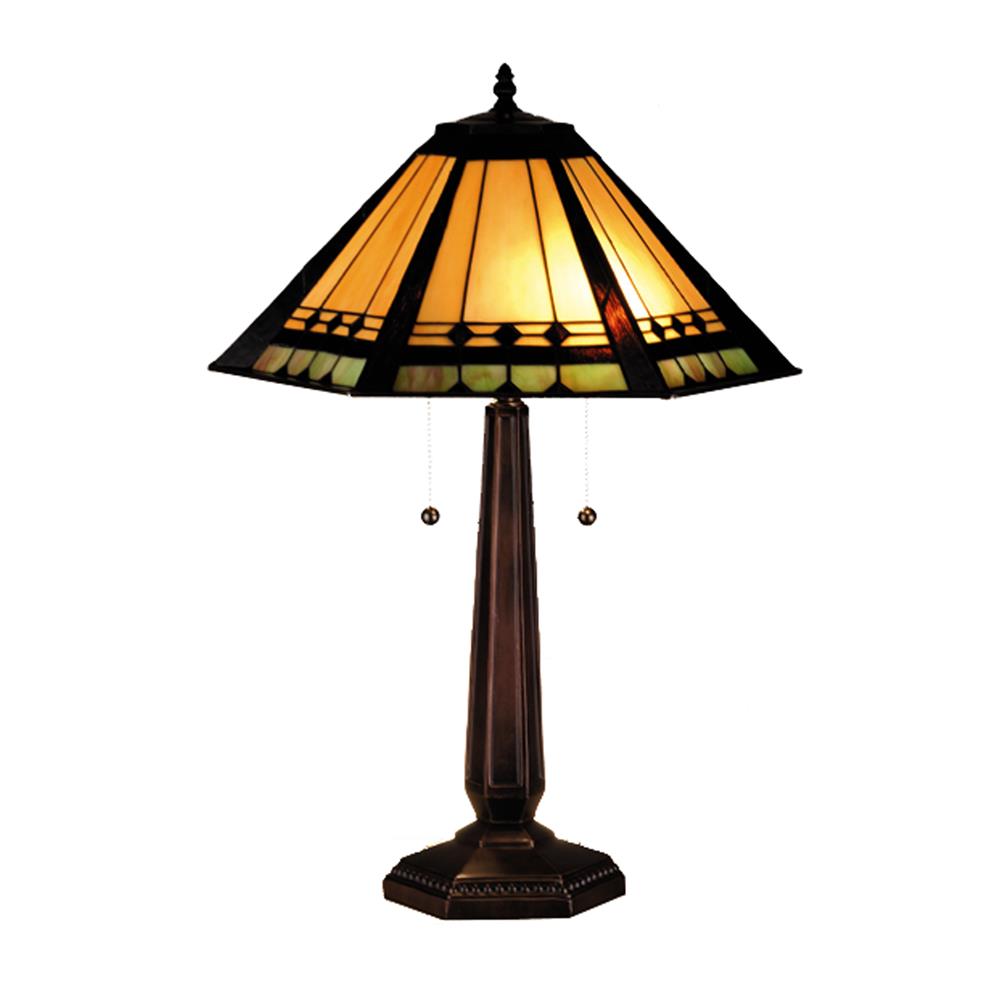 Meyda Tiffany Lighting 82313 25"H Albuquerque Table Lamp