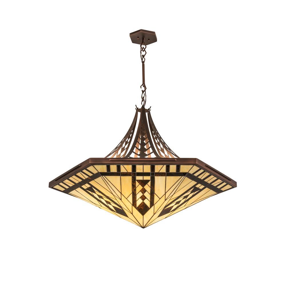 Meyda Tiffany Lighting 98959 40.5"W Sonoma Inverted Pendant