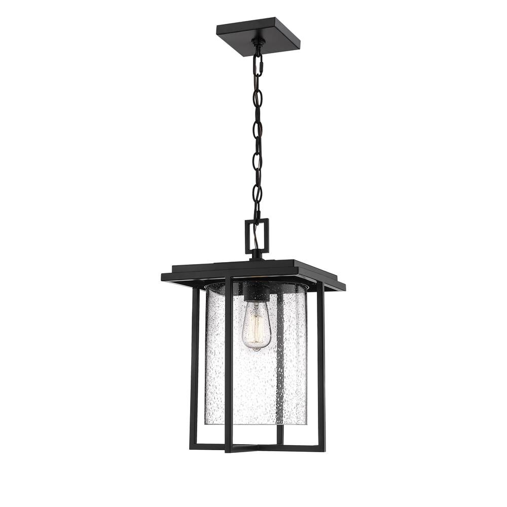 Millennium Lighting 42625-PBK Outdoor Hanging Lantern in Powder Coat Black