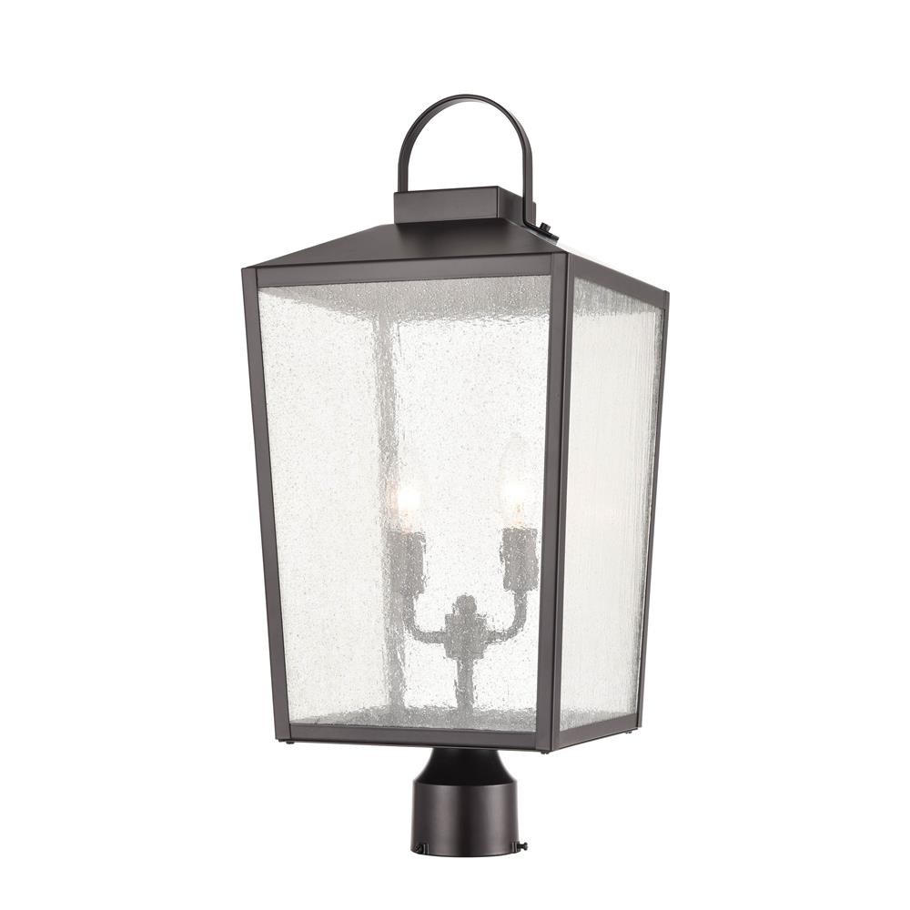 Millennium Lighting 2654-PBZ Outdoor Post Lantern in Powder Coat Bronze