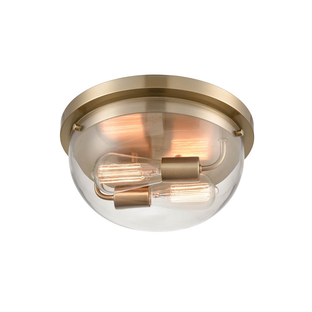 Millennium Lighting 9712-MG Flushmount Ceiling Light in Modern Gold