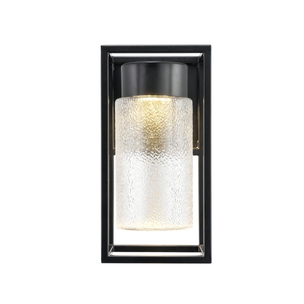Millennium Lighting 73001-PBK Outdoor Wall Sconce Led in Powder Coated Black
