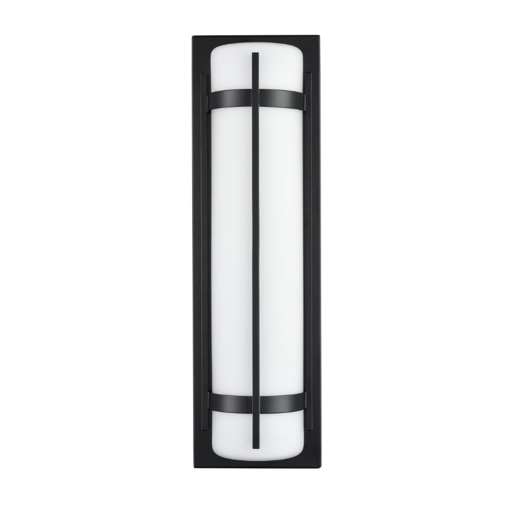Millennium Lighting 76101-PBK Outdoor Wall Sconce Led in Powder Coated Black