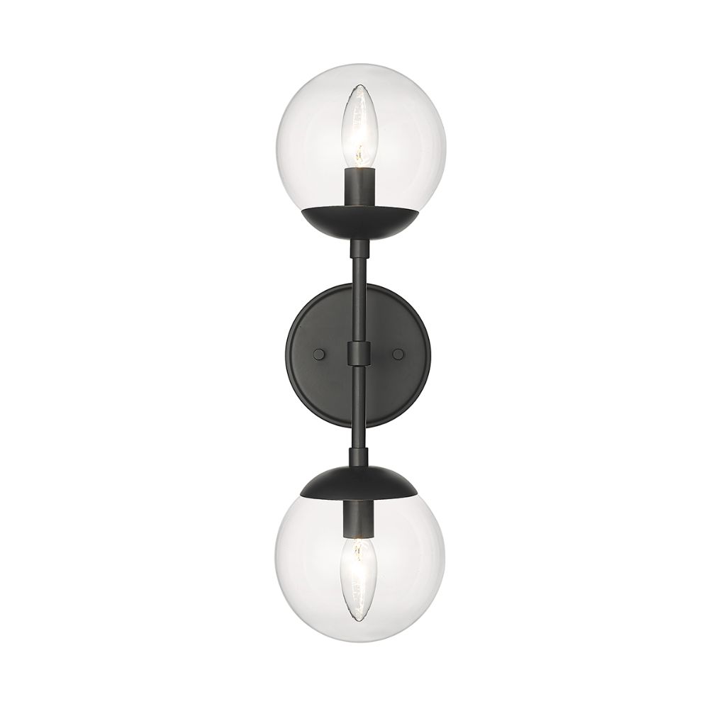 Millennium Lighting 8152-MB Avell Wall Sconce in Matte Black