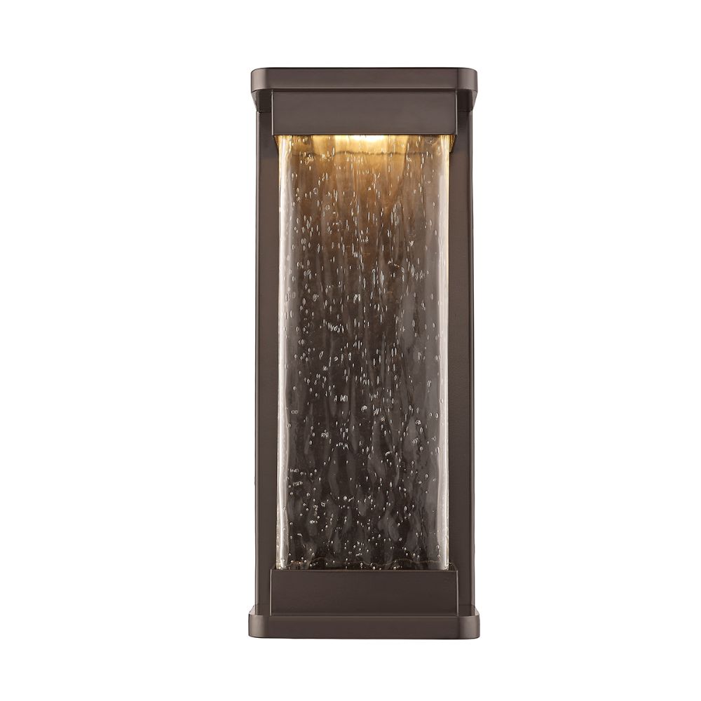 Millennium Lighting 8302-PBZ Ederle Outdoor Wall Sconce in Powder Coat Bronze