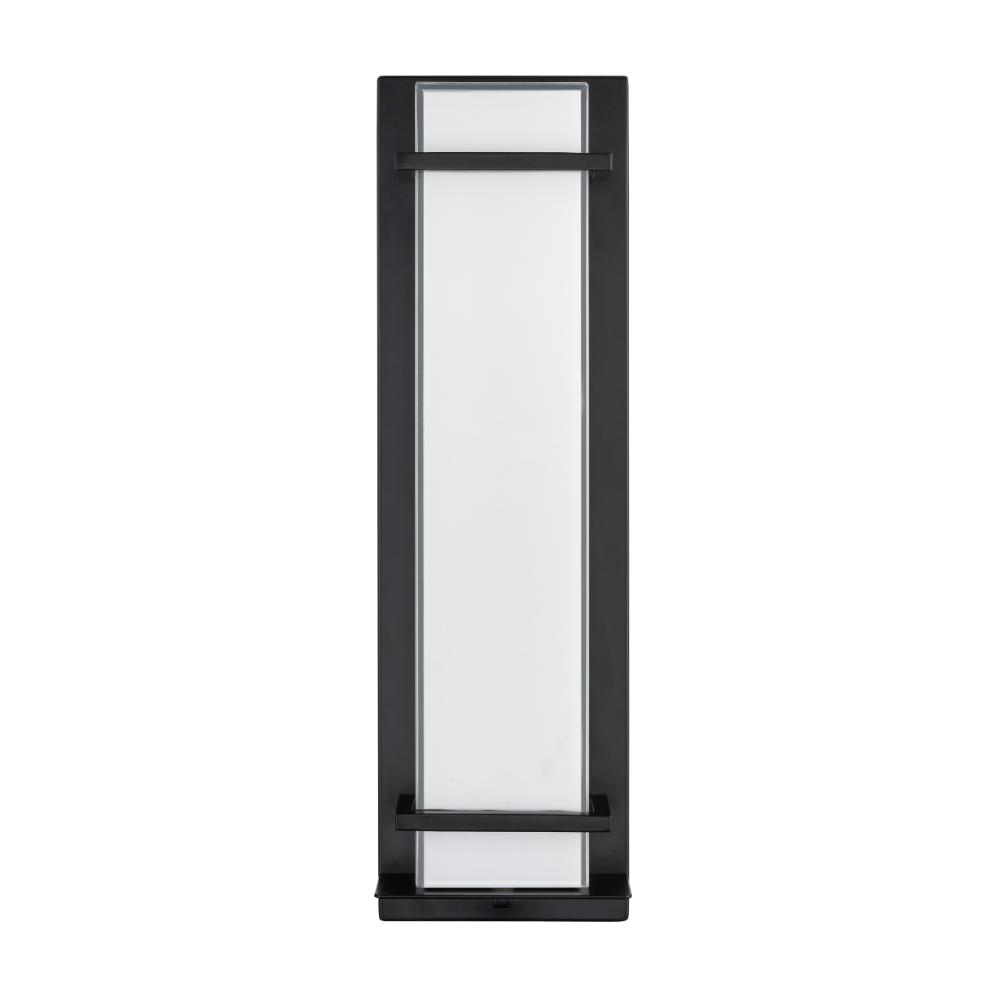 Millennium Lighting 75201-PBK Outdoor Wall Sconce Led in Powder Coated Black