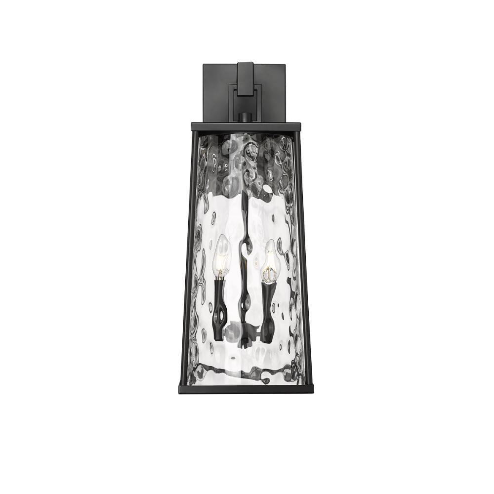 Millennium Lighting 10602-PBK Outdoor Wall Sconce in Powder Coated Black