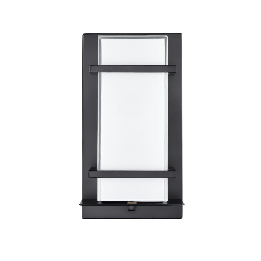 Millennium Lighting 75001-PBK Outdoor Wall Sconce Led in Powder Coated Black