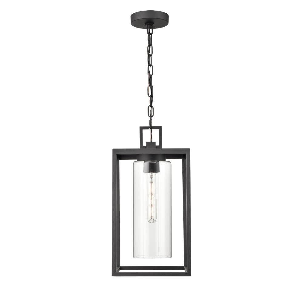 Millennium Lighting 93141-TBK Outdoor Hanging Lantern in Textured Black