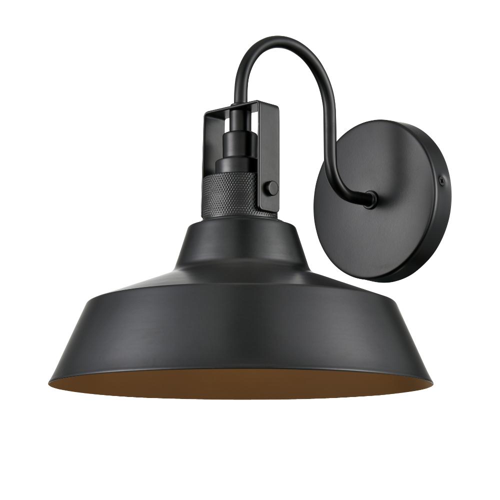 Millennium Lighting 71101-PBK Outdoor Wall Sconce in Powder Coated Black