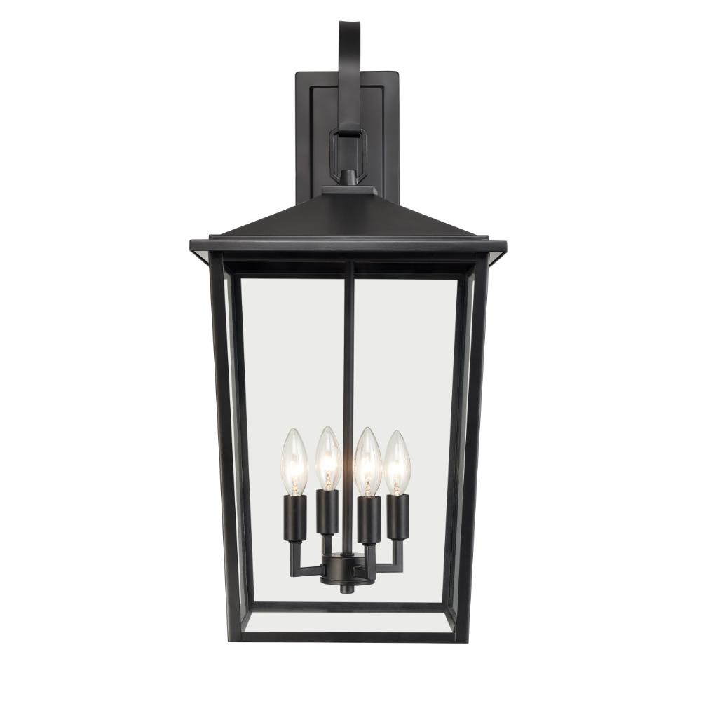 Millennium Lighting 2984-PBK Outdoor Wall Sconce in Powder Coated Black