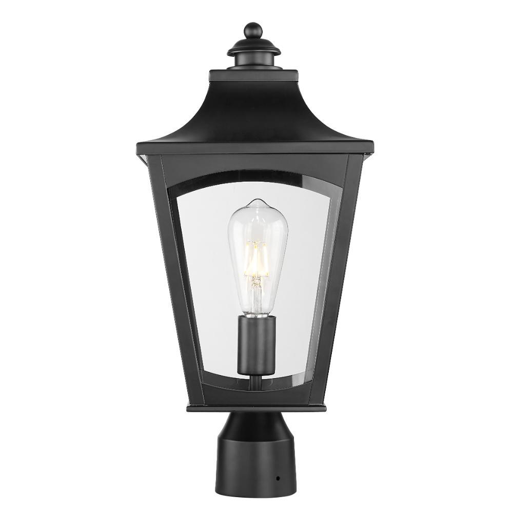 Millennium Lighting 10941-PBK Outdoor Post Lantern in Powder Coated Black