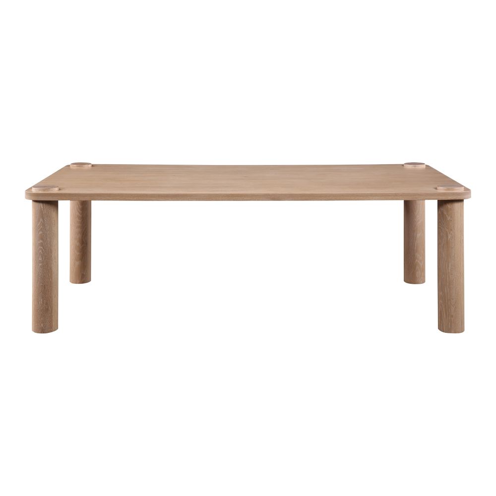 Moes Home Collection BC-1087-18 Century Dining Table in Natural