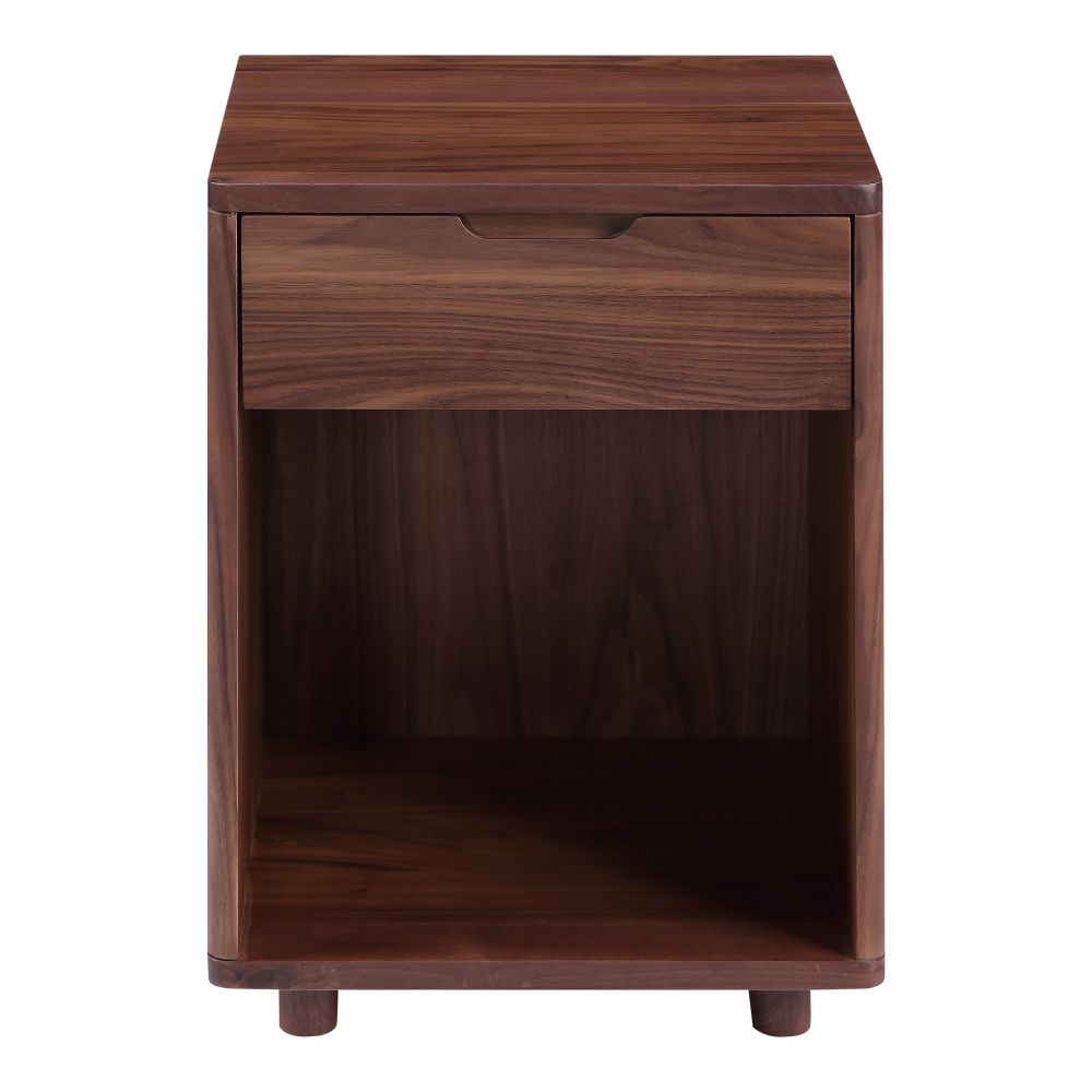 Moes Home Collection BC-1103-24 Osamu Nightstand in Brown