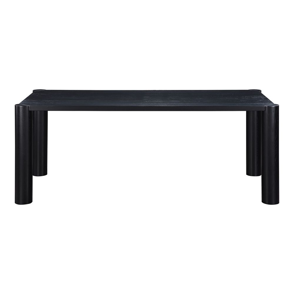 Moes Home Collection BC-1111-02 Post Small Dining Table in Black