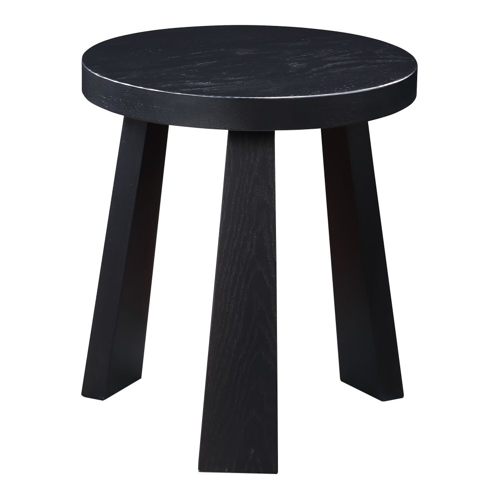 Moes Home Collection BC-1126-02 Lund Stool in Black Oak