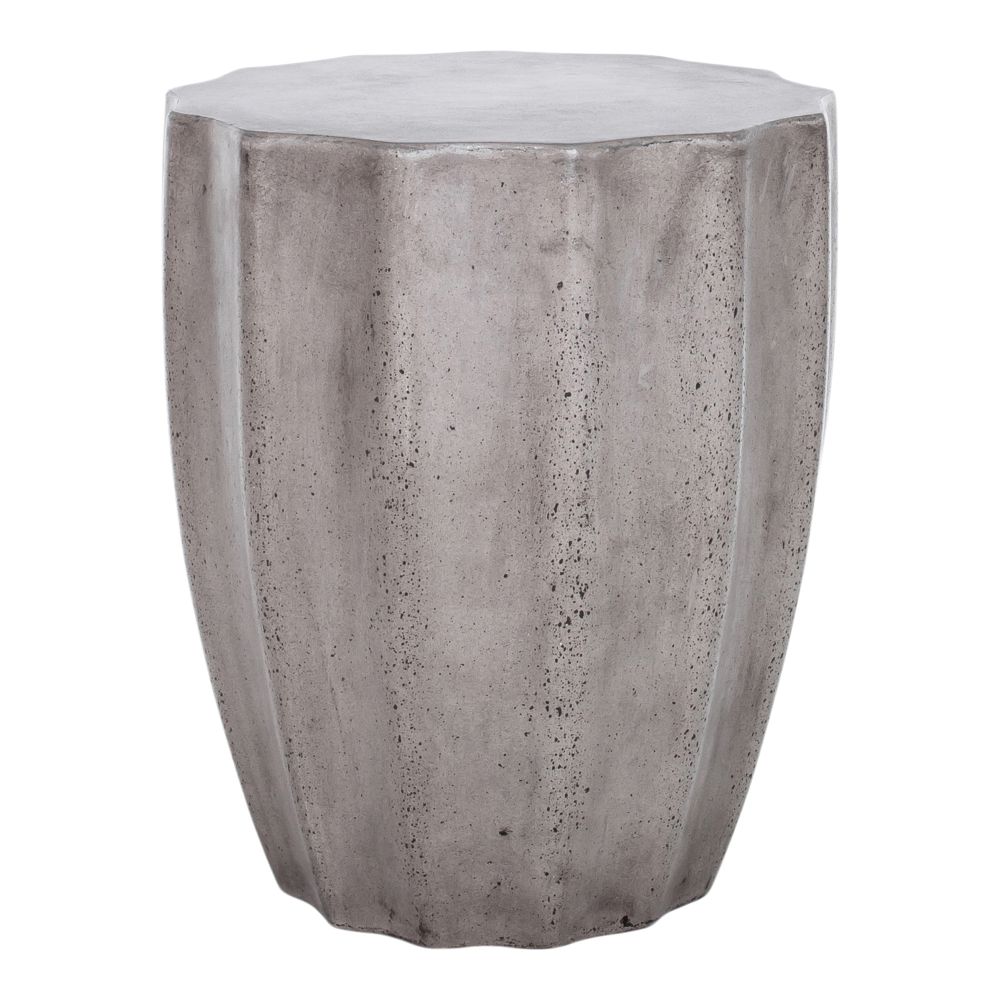 Moes Home Collection BQ-1006-25 Lucius Outdoor Stool in Grey
