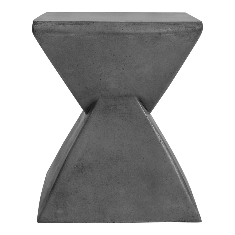 Moes Home Collection BQ-1052-25 Xero Concrete Stool in Grey