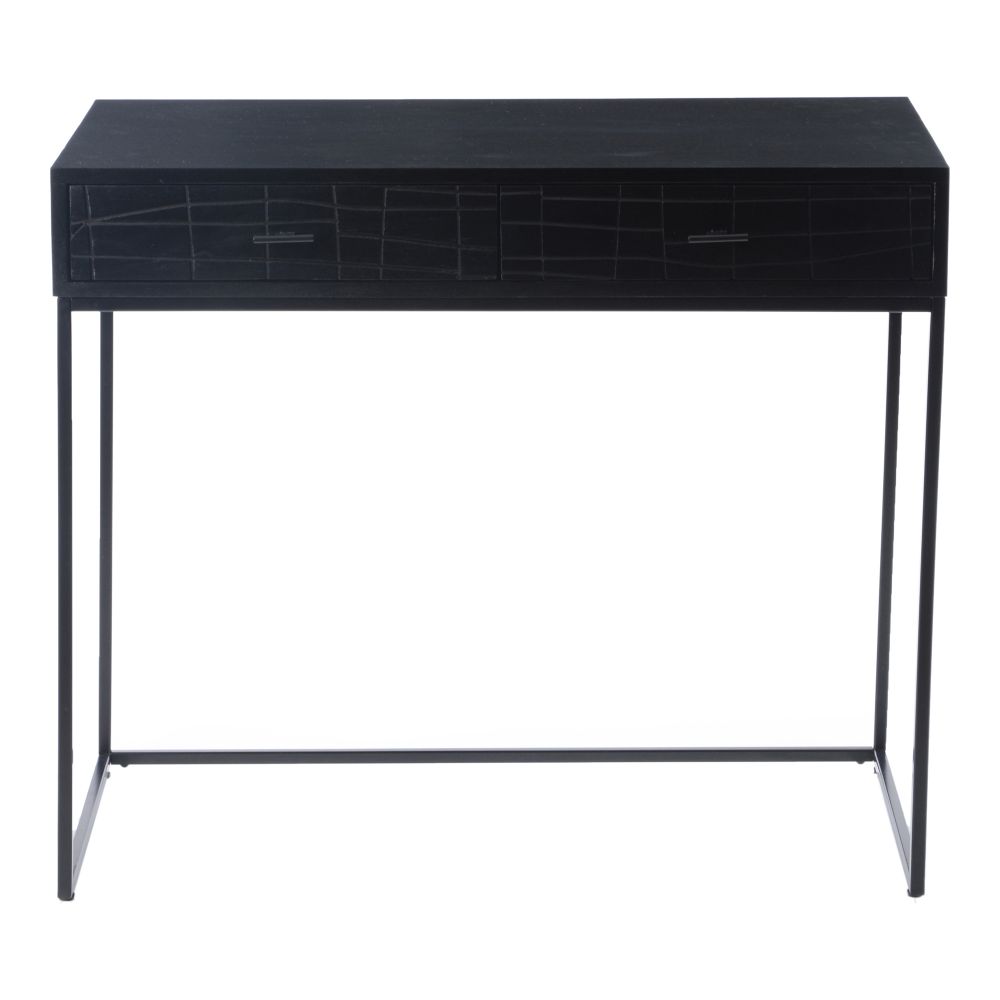 Moes Home Collection BZ-1111-02 Atelier Desk in Black