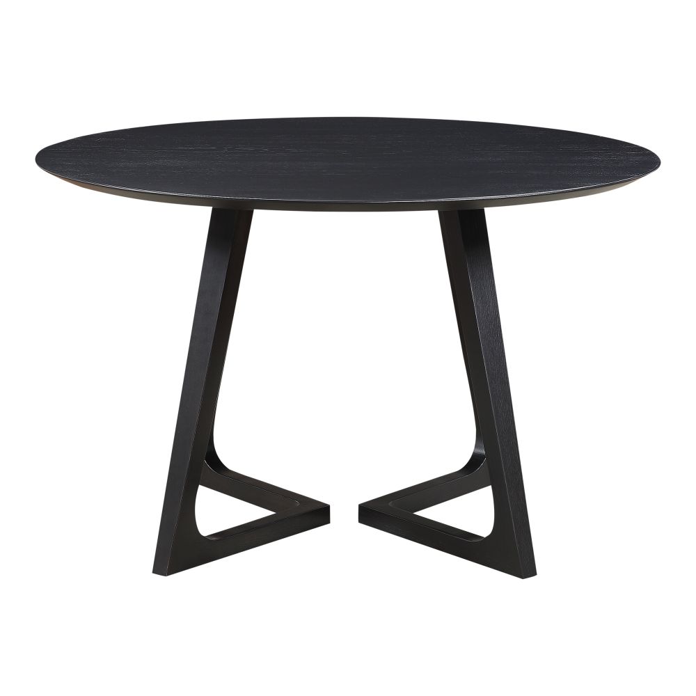 Moes Home Collection CB-1003-02 Godenza Round Dining Table in Black